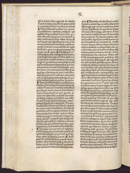 Incipit rationale diuinorum officiorum editum per ... Guilielmum duranti dei & apostolice fedis gracia presulem Mimaten. qui composuit speculum iuris & patrum pontificale