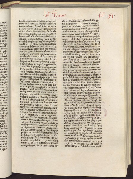 Incipit rationale diuinorum officiorum editum per ... Guilielmum duranti dei & apostolice fedis gracia presulem Mimaten. qui composuit speculum iuris & patrum pontificale