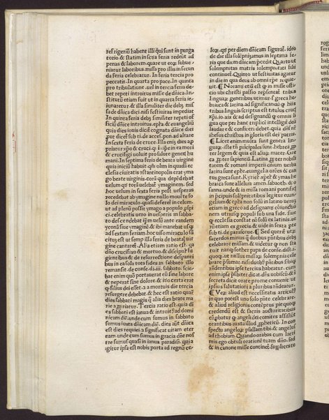 Incipit rationale diuinorum officiorum editum per ... Guilielmum duranti dei & apostolice fedis gracia presulem Mimaten. qui composuit speculum iuris & patrum pontificale