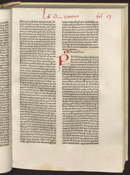 Incipit rationale diuinorum officiorum editum per ... Guilielmum duranti dei & apostolice fedis gracia presulem Mimaten. qui composuit speculum iuris & patrum pontificale