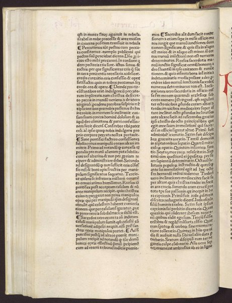 Incipit rationale diuinorum officiorum editum per ... Guilielmum duranti dei & apostolice fedis gracia presulem Mimaten. qui composuit speculum iuris & patrum pontificale