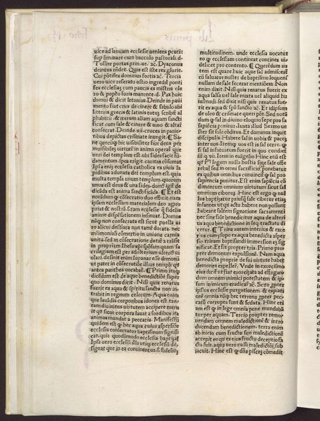 Incipit rationale diuinorum officiorum editum per ... Guilielmum duranti dei & apostolice fedis gracia presulem Mimaten. qui composuit speculum iuris & patrum pontificale