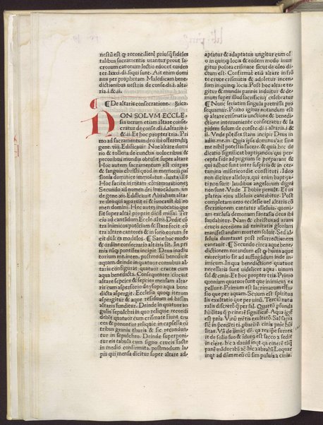 Incipit rationale diuinorum officiorum editum per ... Guilielmum duranti dei & apostolice fedis gracia presulem Mimaten. qui composuit speculum iuris & patrum pontificale