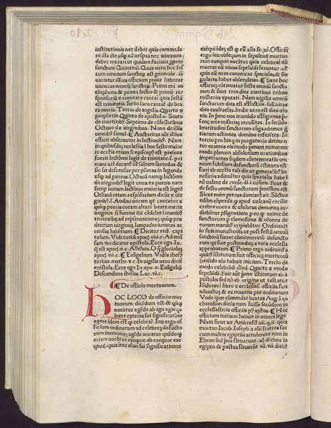 Incipit rationale diuinorum officiorum editum per ... Guilielmum duranti dei & apostolice fedis gracia presulem Mimaten. qui composuit speculum iuris & patrum pontificale