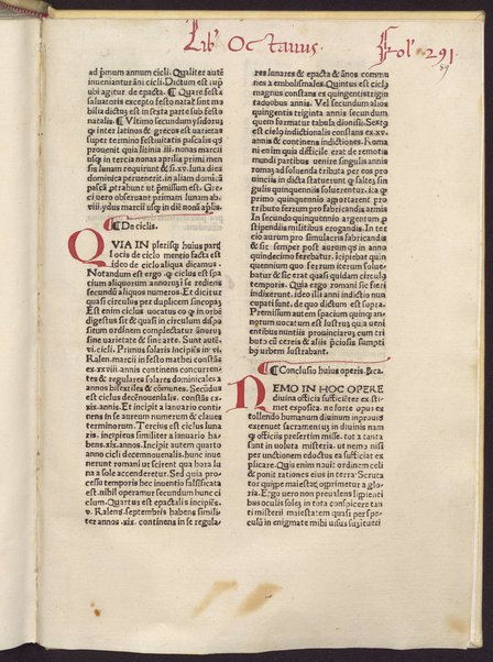 Incipit rationale diuinorum officiorum editum per ... Guilielmum duranti dei & apostolice fedis gracia presulem Mimaten. qui composuit speculum iuris & patrum pontificale