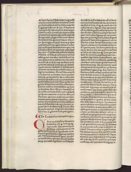 Incipit rationale diuinorum officiorum editum per ... Guilielmum duranti dei & apostolice fedis gracia presulem Mimaten. qui composuit speculum iuris & patrum pontificale