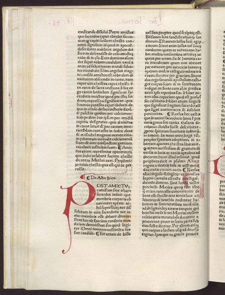 Incipit rationale diuinorum officiorum editum per ... Guilielmum duranti dei & apostolice fedis gracia presulem Mimaten. qui composuit speculum iuris & patrum pontificale