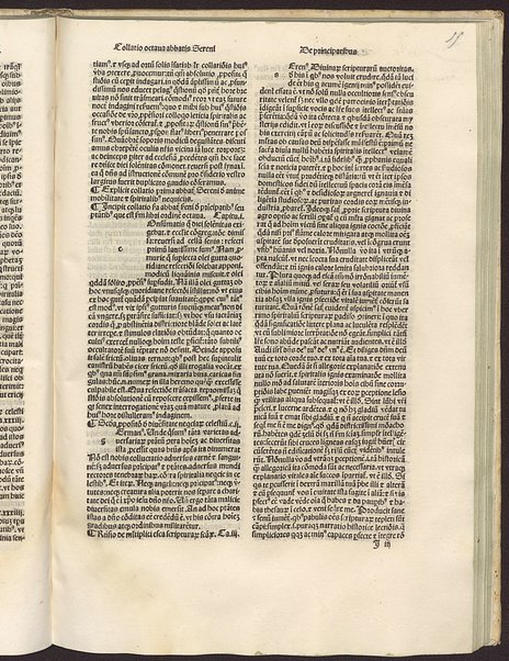 Incipit prefatio beati Johannis heremite qui Cassianus dicitur in duodecim libros de institutis cenobiorum et de octo principalium viciorum remediis