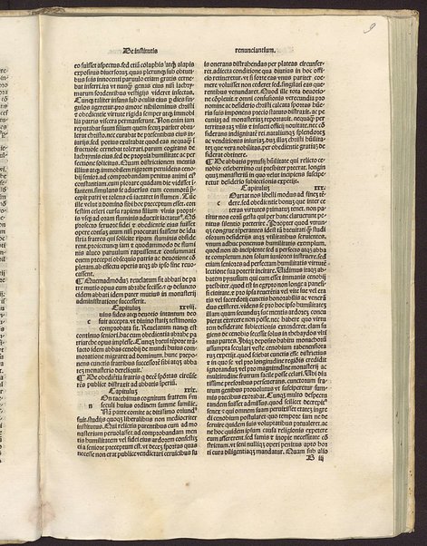 Incipit prefatio beati Johannis heremite qui Cassianus dicitur in duodecim libros de institutis cenobiorum et de octo principalium viciorum remediis