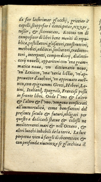 Candelaio comedia del Bruno nolano achademico di nulla Achademia; detto il fastidito. In tristitia hilaris: in hilaritate tristis