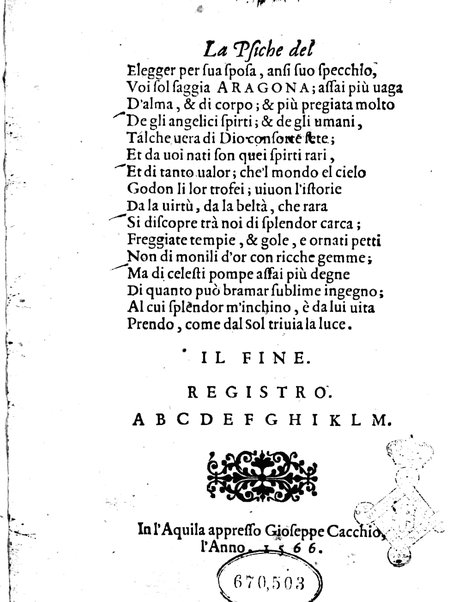 La psiche dello illustriss. signor Gioseppe Cantelmo primo duca di Popoli. ...