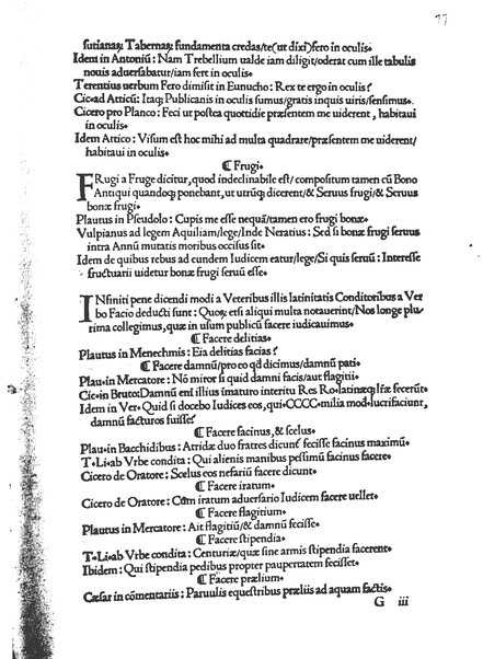 De sermone Latino, et modis Latine loquendi.Hadrianus TT. S. Chrysogoni S.R.E. presb. car. Batonien