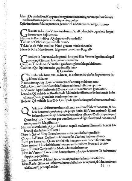De sermone Latino, et modis Latine loquendi.Hadrianus TT. S. Chrysogoni S.R.E. presb. car. Batonien