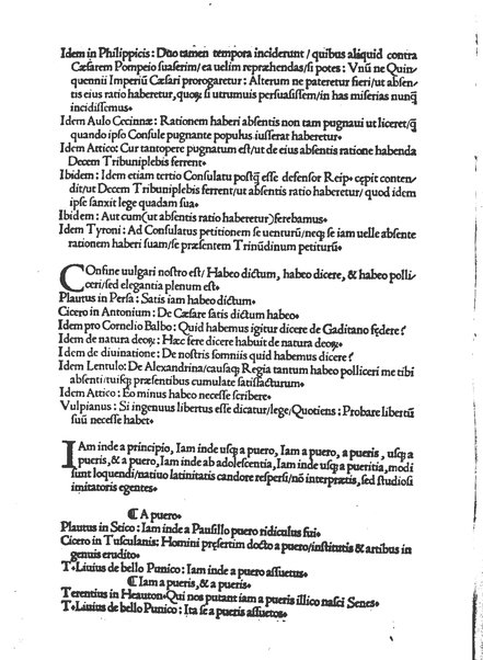 De sermone Latino, et modis Latine loquendi.Hadrianus TT. S. Chrysogoni S.R.E. presb. car. Batonien