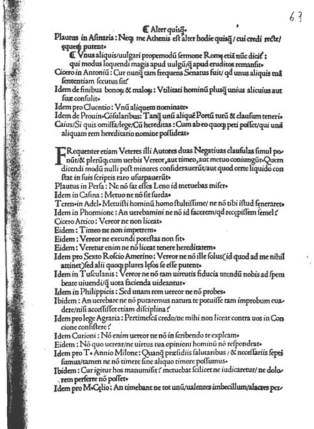 De sermone Latino, et modis Latine loquendi.Hadrianus TT. S. Chrysogoni S.R.E. presb. car. Batonien