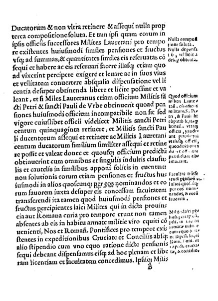 S.D.N.D. Iulii ... papa 3. Bulla confirmationis erectionis et augumenti Collegii D. militum Lauretanorum