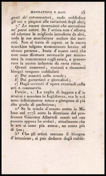 Sulle manifatture nazionali e tariffe daziarie discorso popolare di Melchiorre Gioja autore del nuovo prospetto delle scienze economiche