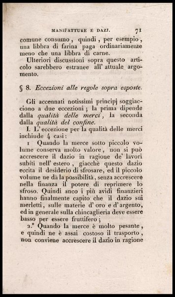 Sulle manifatture nazionali e tariffe daziarie discorso popolare di Melchiorre Gioja autore del nuovo prospetto delle scienze economiche