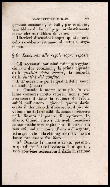 Sulle manifatture nazionali e tariffe daziarie discorso popolare di Melchiorre Gioja autore del nuovo prospetto delle scienze economiche