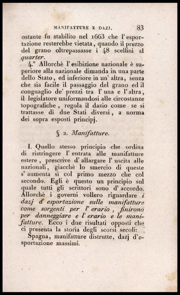 Sulle manifatture nazionali e tariffe daziarie discorso popolare di Melchiorre Gioja autore del nuovo prospetto delle scienze economiche