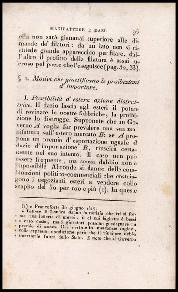 Sulle manifatture nazionali e tariffe daziarie discorso popolare di Melchiorre Gioja autore del nuovo prospetto delle scienze economiche