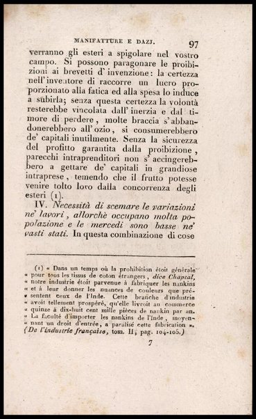 Sulle manifatture nazionali e tariffe daziarie discorso popolare di Melchiorre Gioja autore del nuovo prospetto delle scienze economiche