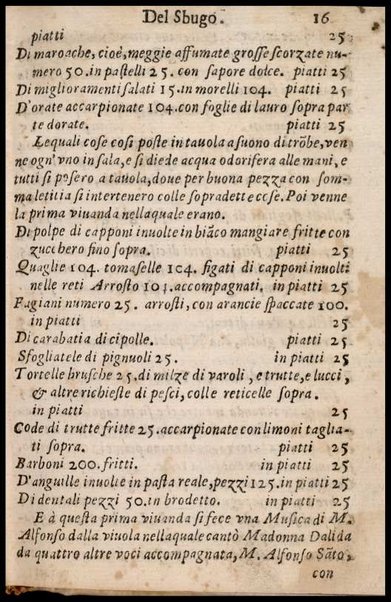Il nouo libro da banchetti, nel qual s'insegna il modo di apparecchiar tauole, & ornar camere per ogni prencipe. Et far d'ogni sorte di viuanda ... Composto per M. Cristoforo da Messisbugo et hora di nuouo corretto, & ristampato
