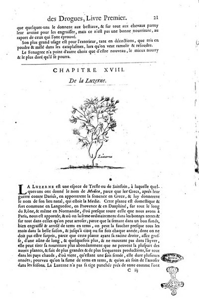 Histoire generale des drogues, traitant des plantes, des animaux, & des mineraux; ...par le sieur Pierre Pomet, ...