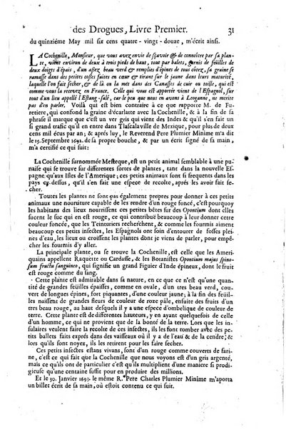 Histoire generale des drogues, traitant des plantes, des animaux, & des mineraux; ...par le sieur Pierre Pomet, ...