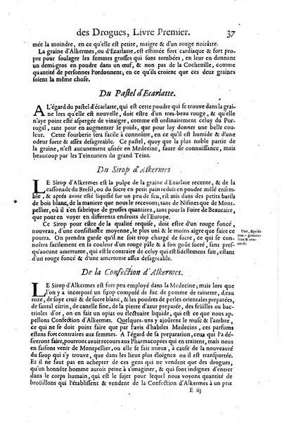 Histoire generale des drogues, traitant des plantes, des animaux, & des mineraux; ...par le sieur Pierre Pomet, ...