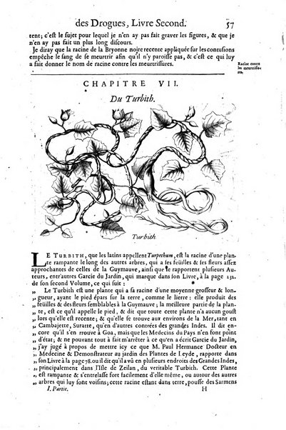 Histoire generale des drogues, traitant des plantes, des animaux, & des mineraux; ...par le sieur Pierre Pomet, ...