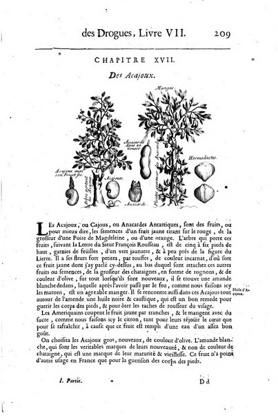 Histoire generale des drogues, traitant des plantes, des animaux, & des mineraux; ...par le sieur Pierre Pomet, ...