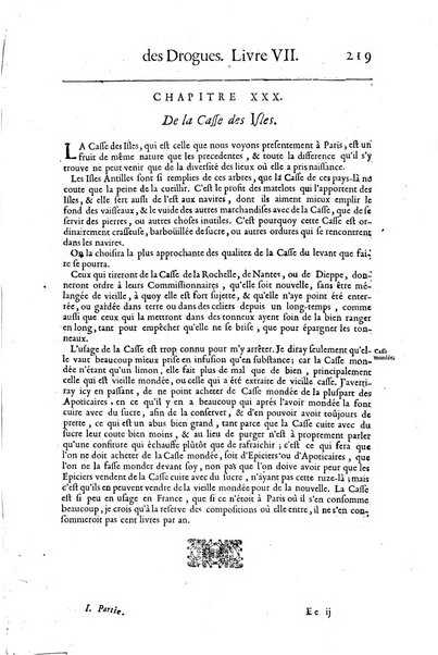 Histoire generale des drogues, traitant des plantes, des animaux, & des mineraux; ...par le sieur Pierre Pomet, ...