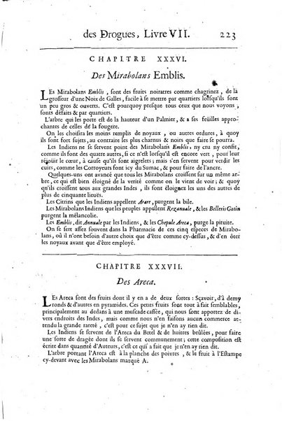 Histoire generale des drogues, traitant des plantes, des animaux, & des mineraux; ...par le sieur Pierre Pomet, ...