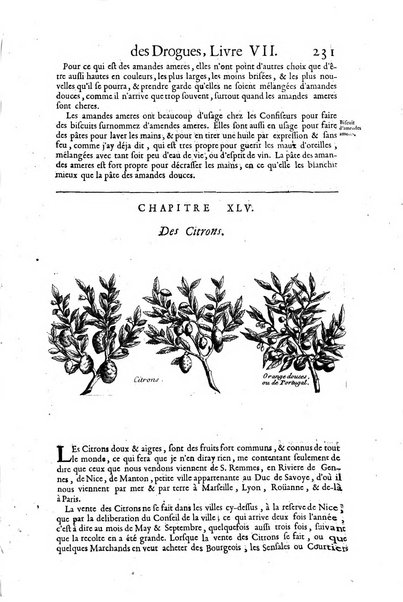 Histoire generale des drogues, traitant des plantes, des animaux, & des mineraux; ...par le sieur Pierre Pomet, ...