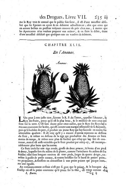 Histoire generale des drogues, traitant des plantes, des animaux, & des mineraux; ...par le sieur Pierre Pomet, ...