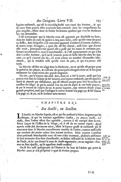 Histoire generale des drogues, traitant des plantes, des animaux, & des mineraux; ...par le sieur Pierre Pomet, ...