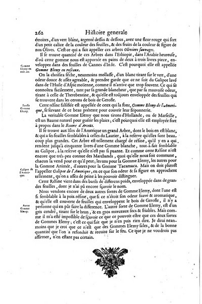 Histoire generale des drogues, traitant des plantes, des animaux, & des mineraux; ...par le sieur Pierre Pomet, ...