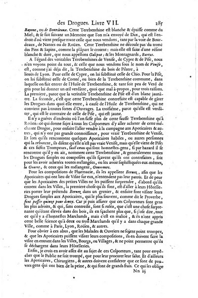 Histoire generale des drogues, traitant des plantes, des animaux, & des mineraux; ...par le sieur Pierre Pomet, ...