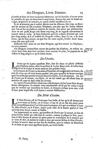 Histoire generale des drogues, traitant des plantes, des animaux, & des mineraux; ...par le sieur Pierre Pomet, ...