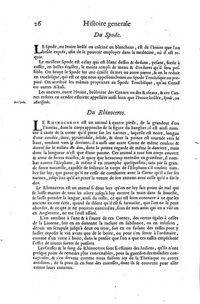 Histoire generale des drogues, traitant des plantes, des animaux, & des mineraux; ...par le sieur Pierre Pomet, ...