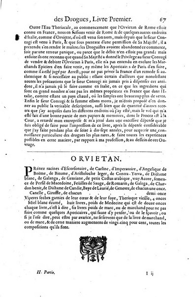 Histoire generale des drogues, traitant des plantes, des animaux, & des mineraux; ...par le sieur Pierre Pomet, ...