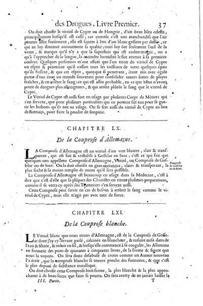 Histoire generale des drogues, traitant des plantes, des animaux, & des mineraux; ...par le sieur Pierre Pomet, ...