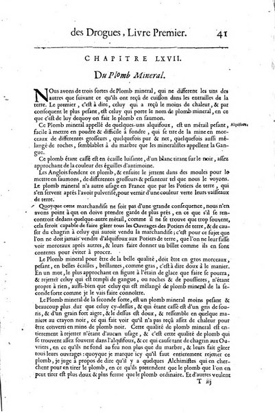 Histoire generale des drogues, traitant des plantes, des animaux, & des mineraux; ...par le sieur Pierre Pomet, ...