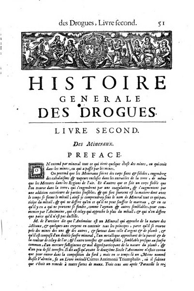 Histoire generale des drogues, traitant des plantes, des animaux, & des mineraux; ...par le sieur Pierre Pomet, ...