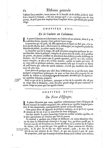 Histoire generale des drogues, traitant des plantes, des animaux, & des mineraux; ...par le sieur Pierre Pomet, ...