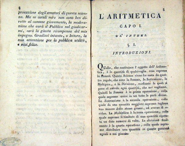 L'aritmetica di Giuseppe Rosati dottor di filosofia, e di medicina