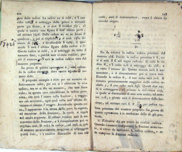 L'aritmetica di Giuseppe Rosati dottor di filosofia, e di medicina