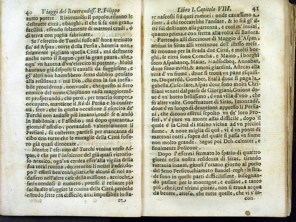 Viaggi orientali del reuerendiss. p. Filippo della SS. Trinità Generale de' Carmelitani scalzi. Da lui composti nella lingua latina e nuouamente tradotti nell'italiana da vn padre del medesimo ordine. Ne' quali si descriuono varij successi, molti regni dell'Oriente, monti, mari, e fiumi, la successione de' prencipi dominanti, i popoli christiani & infedeli che stanno in quelle parti. ... Con alcune cose di nuouo aggiunte per consiglio dell'autore
