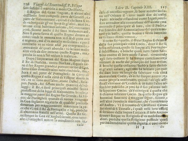Viaggi orientali del reuerendiss. p. Filippo della SS. Trinità Generale de' Carmelitani scalzi. Da lui composti nella lingua latina e nuouamente tradotti nell'italiana da vn padre del medesimo ordine. Ne' quali si descriuono varij successi, molti regni dell'Oriente, monti, mari, e fiumi, la successione de' prencipi dominanti, i popoli christiani & infedeli che stanno in quelle parti. ... Con alcune cose di nuouo aggiunte per consiglio dell'autore
